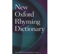 New Oxford Rhyming Dictionary the New