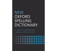 New Oxford Spelling Dictionary