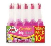 New Pack 10 Orchid Plant Feed Drip Feeders Doff Brand