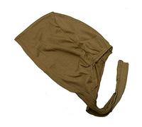 New Pack of 3 Tie Back Assorted Colour Under Hijab Tube Bonnet Cap Head Cover (3 x Camel)