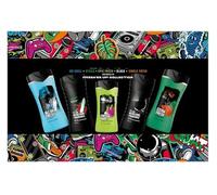 New Pack of 5 Bodywash Collection Icluding Ice Chill, Africa, Epic Fresh, Black and Jungle Fresh, All the Most Popular Shower Gels, Best Present for the Special Man in Your Life - 5 x 225ml