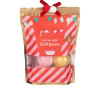 New Pack of 6 Candy Cane Bath Fizzers, Find Time for Some Well Deserved Self Care with Our Candy Cane Scented Bath Fizzers, Perfect As A Stocking Filler Gift, for Popping into Your Christmas Eve.