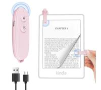 NEW Page Turner Remote for Kindle Paperwhite, Remote Pager Turner Accessories for Kindle Clip Clicker Page for Ipad Android Pink