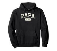 New Papa Est 2026 1st First Time Pregnancy Announcement Pullover Hoodie