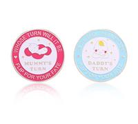 New Parent Decision Coin, New Dad Gifts New Mum Gifts New Parents Gifts, Mum to Be Gifts, after Birth Essentials for Mum Dad to Be Gifts, Parents to Be Gifts for Mommy and Daddy to Celebrate New Baby