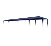 vidaXL Party Tent 3x12m PE Blue Outdoor Garden Gazebo Marquee Canopy Pavilion