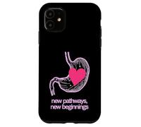 New Pathways New Beginnings Heart Stomach Design Case for iPhone 11