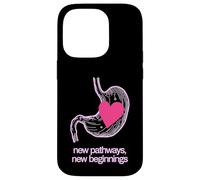 New Pathways New Beginnings Heart Stomach Design Case for iPhone 14 Pro