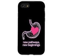 New Pathways New Beginnings Heart Stomach Design Case for iPhone SE (2020) / 7/8