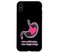 New Pathways New Beginnings Heart Stomach Design Case for iPhone XS Max