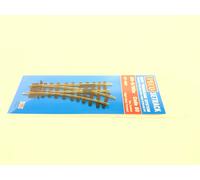New PECO H0e Setrack H0e 22,5° Railroad Track Right Code 80 (Boxed) ST-405