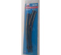 NEW PECO ST-244 RIGHT HAND CURVED TURNOUT INSULFROG CODE 100 NICKEL SILVER
