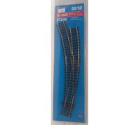 NEW PECO ST-245 LEFT HAND CURVED TURNOUT INSULFROG CODE 100 NICKEL SILVER