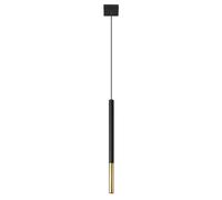 NEW Pendant lamp MOZAICA 1 Steel Black/Gold G9 LED SOLLUX LIGHTING Dining room
