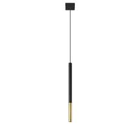 NEW Pendant lamp MOZAICA 1 Steel Black/Gold G9 LED SOLLUX LIGHTING Dining room