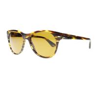 New Persol PO3134S 938/33 Sunglasses Striped Green Brown 51-17-140 Fast Ship
