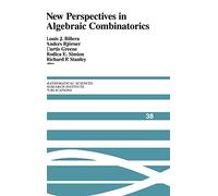 New Perspectives in Algebraic Combinatorics – Series Number 38