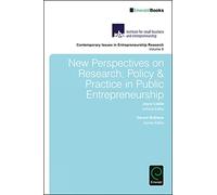 New Perspectives on Research, Policy & Practice in Public Entrepreneurship: 6 (Contemporary Issues in Entrepreneurship Research, 6)