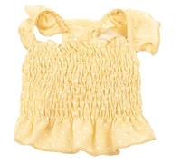 New Pet Clothes Little Chiffon Navel Dress Short Sling Teddy Than Panda Clothes Pet Vest Pet Dress Girl Dog Shirts Puppy Clothes(2,XS)