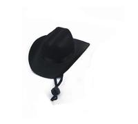 New Pet Hat Cosplay, The Latest Accessory, Handsome Photo Taking, Casual Style, Cat, Dog, Western Cowboy Hat(Black,15.5x12.8x6cm)
