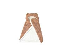 New Pet Winter Cape Blanket,Soft Cotton Velvet Warm Cloak for Dogs&Cats,Cute Pet Sleeping Blanket (brown, S)