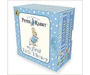 NEW Peter Rabbit My First Little Library PR Baby Books About The Author Beatrix