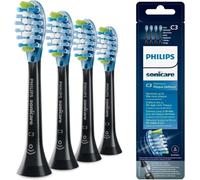 Philips C3 Premium Plaque Defence HX9044/33 4x Black sonic toothbrush heads