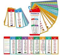 New Phonics Word Cards 2026 Helpful 117 Sound Groups 900+ Rhyming Words English Discovery Joy Preschool Education Card Set Learn to Read & Spell of Fun (1 set)