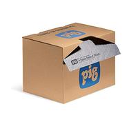 New Pig PIG Absorbent Mat Roll - Universal - Absorbs Oils, Coolants, Solvents & Water, 1 Roll, 1 M Length, 34.8 L Capacity, Keeps Floors Clean & Safe in Industrial Workspaces