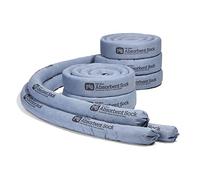 New Pig PIG Blue Absorbent Socks - Industrial Spill Control, 56 L, Pack of 8, Blue Polypropylene Skin, Absorbs Oils, Coolants, Solvents & Water