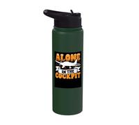 New Pilot Outfits for Aviation Students Solo Flight Stainless Steel Insulated Water Bottle