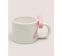 New Pink Bow Mug with A Dainty Pink Bow Design and A Glossy Finish, Start Your Day with A Little Extra Sparkle, Turns Every sip into a Celebration, Perfect Blend of Sweetness and Sophistication