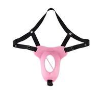 New Pink Chastity Cages with Catheter, Men's Abstinence Penis Ring, Belt with Lock, Gay Chicken Lock, Couple BDSM, Adult Sex Toy(667-M-With BB)