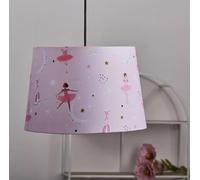 New Pink Fairy Tapered LampshadeWith Cute Fairy Designs in Purple and Pink. Ideal for Creating A Magical Atmosphere, It’s Perfect for Adding A Modern Touch to Kids' Bedrooms.