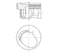5x ✅Fits KOLBENSCHMIDT 41 257 620 Piston 41 257 620 Piston 71,5 (+0, ⭐UK Seller⭐