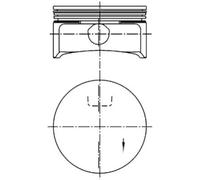 KOLBENSCHMIDT 99741601 Piston for CHEVROLET,HOLDEN,OPEL,SAAB,VAUXHALL