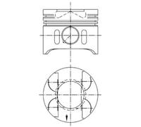 KOLBENSCHMIDT 97409610 Piston