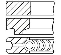 GOETZE ENGINE 08-146100-00 Piston Ring Kit
