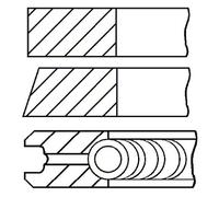 GOETZE ENGINE 08-425600-00 Piston Ring Kit