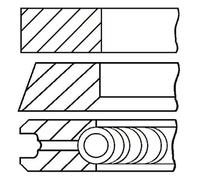 New Piston Ring Kit for AUDI SEAT SKODA VW:A3,A5,Q2,Q3,Q5 04L198151
