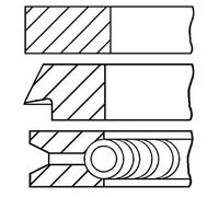 New Piston Ring Kit for BMW BMW (BRILLIANCE):3,5,7,X3,X5 11257506252
