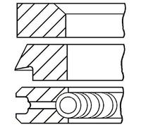 GOETZE ENGINE 08-427700-00 Piston Ring Kit