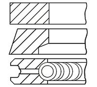 New Piston Ring Kit for FIAT LANCIA:ALBEA,PETRA,SIENA,BRAVA,MAREA 71718102