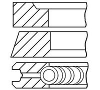 GOETZE ENGINE 08-421000-00 Piston Ring Kit
