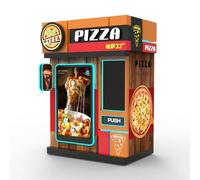 New pizza vending machine production vending machine automatic touch screen pizza vending machine pizza vending machine with credit card payment and quick heating function
