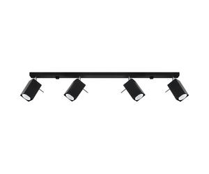 NEW Plafond Lamp MERIDA 4L Steel White GU10 LED SOLLUX LIGHTING Any room Indoor