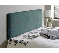 New Plain Chenille Headboard In 2ft6,3ft,4ft,4ft6,5ft,6ft (Aqua, 3ft (single))