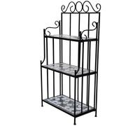 New Plant Stand Pot Rack Garden 3 Tier Shop Display Shelf Storage Planter vidaXL
