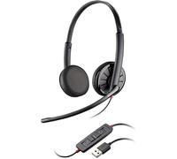New Plantronics Blackwire C325-M Binaural Headband USB Headset - P/N 204446