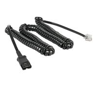 New Plantronics U10P-S19 Headset Cable - QD to RJ-45 Aastra/Siemens - P/N 38340
